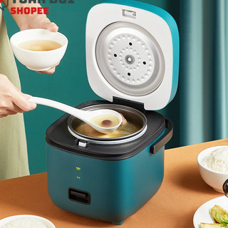 Nồi cơm điện mini tiện dụng dung tích 1L, công suất 400W chống dính - BH 12 tháng