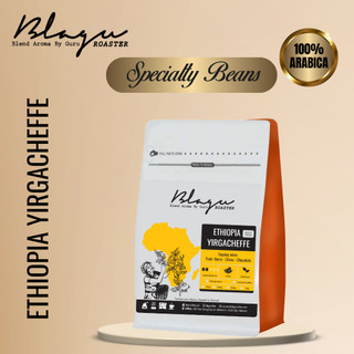 Cà phê blagu hạt đã rang, ethiopia w. yirgacheffe | dòng cà phê đặc sản | 100% arabica - heirloom | light medium 250g