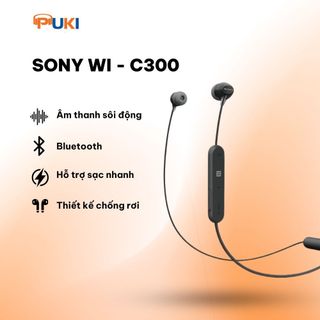 [Mã ELHACE giảm 4% đơn 300K] Tai nghe SONY WI C300 - Hàng chính hãng 100%
