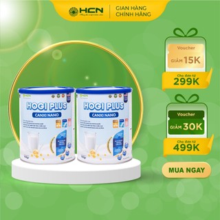 Combo 2 hộp sữa canxi nano hogi plus 900gram, sữa bột giàu canxi
