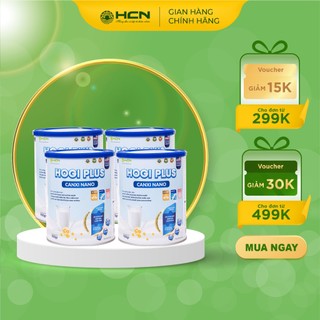  Combo 4 Hộp Sữa Bột Canxi Nano Hogi Plus Lon 900gram Sữa Bột Giàu Canxi 