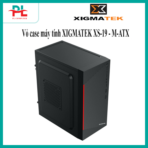 Vỏ case máy tính XIGMATEK XS-19 - M-ATX, Mới - Bảo hành 12 Tháng