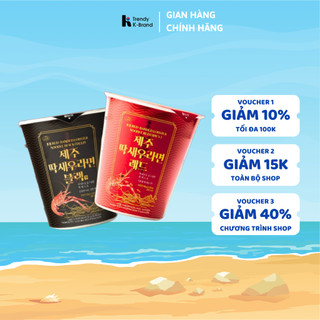 Mì ăn liền tôm hùm đỏ jeju hàn quốc