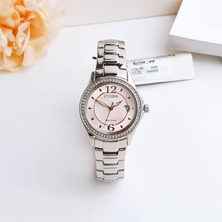 Đồng hồ nữ dây thép citizen eco drive silhouette fe1140 86x