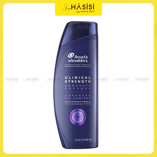 Dầu Gội Giảm Gàu, Kiểm Soát Dầu Head & Shoulders - Clinical Strength Shampoo 400ml