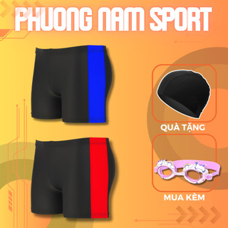 Quần bơi bé trai Sport, đồ bơi bé trai thể thao cao cấp co giãn 4 chiều thoải mái hoạt động