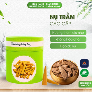 Nụ Trầm Hương Cao Cấp Nhang Xanh - Thanh Lọc Không Khí, Thư Giãn Tâm Hồn