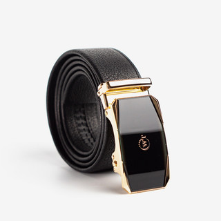 Thắt Lưng Nam WT Leather Golden Corners Da Bò Bản 3.6 cm Đầu Khóa Tăng Đơ