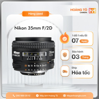 Ống kính Nikon 35mm F/2 D cũ khá đẹp
