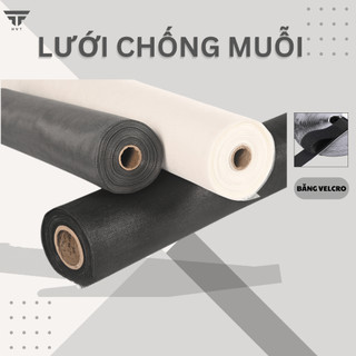 Lưới chắn côn trùng cao cấp, chắn lọc bụi mịn, Lưới Chống Muỗi Sợi Thuỷ Tinh, Băng lông băng móc