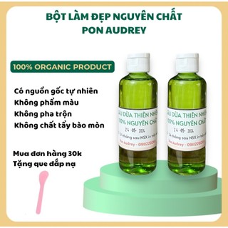 Dầu dừa nguyên chất dùng dưỡng da, nấu ăn, dưỡng tóc và môi