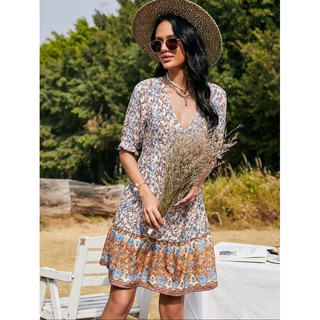 VÁY BABYDOLL THỔ CẨM ĐẦM ĐUÔI CÁ