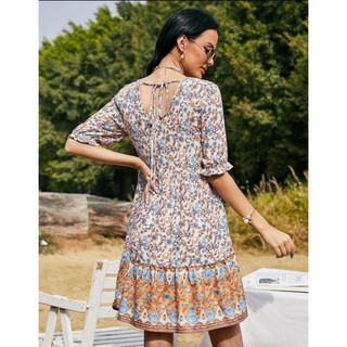 VÁY BABYDOLL THỔ CẨM ĐẦM ĐUÔI CÁ