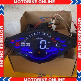  Đồng hồ điện tử 2022 PLUS gắn Wave Alpha Wave S  Wave RS  Wave 110 Wave 50cc full led lcd 