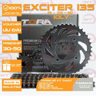 Nhông sên dĩa Exciter 2009 2010 TORA