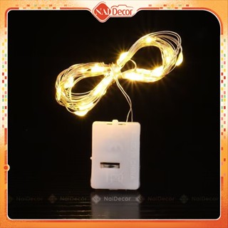 Đèn Led Dùng Trang Trí Quà Tặng, Gói Hoa, Gói Quà, Treo Cây Thông Noel Để Bàn, Lồng Đèn Trung Thu, Đèn Đom Đóm Nai Decor