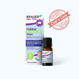 Men vi sinh dạng lỏng BRAUER Baby & Child ColicEze Probiotic Drops giúp giảm đầy hơi cho trẻ