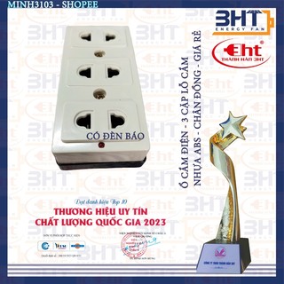 Ổ cắm 3 lỗ 3HT & PHÍCH CẮM GIÁ RẺ