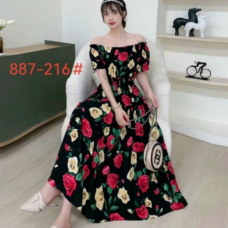 ĐẦM MAXI SIÊU XINH DÁNG DÀI DỄ MẶC