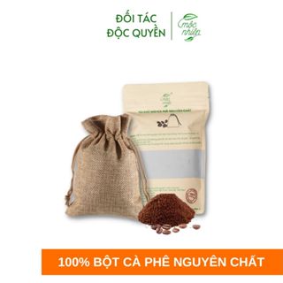 Túi thơm khử mùi ô tô Cà phê Mộc Nhiên - Mua 3 tặng 1 tinh dầu treo xe