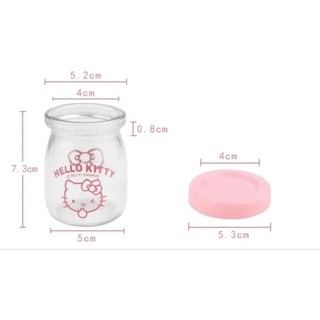 🌸HŨ ĐỰNG SỮA CHUA KITTY 🎀KITTY HOUSE