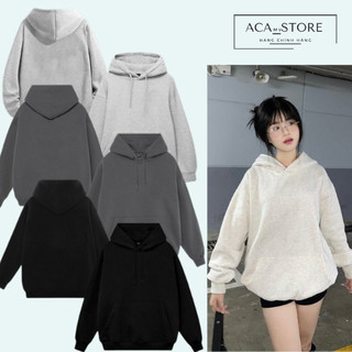 Áo hoodie trơn , Áo nỉ Trơn cực hót form rộng , hàng chuẩn chính hãng , dày dặn , tag mác đày đủ chất lượng ACA STORE