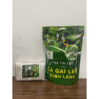 Trà cà gai leo đinh lăng - tặng kèm 100gr cà gai leo nguyên chất Sadu chính hãng 1KG