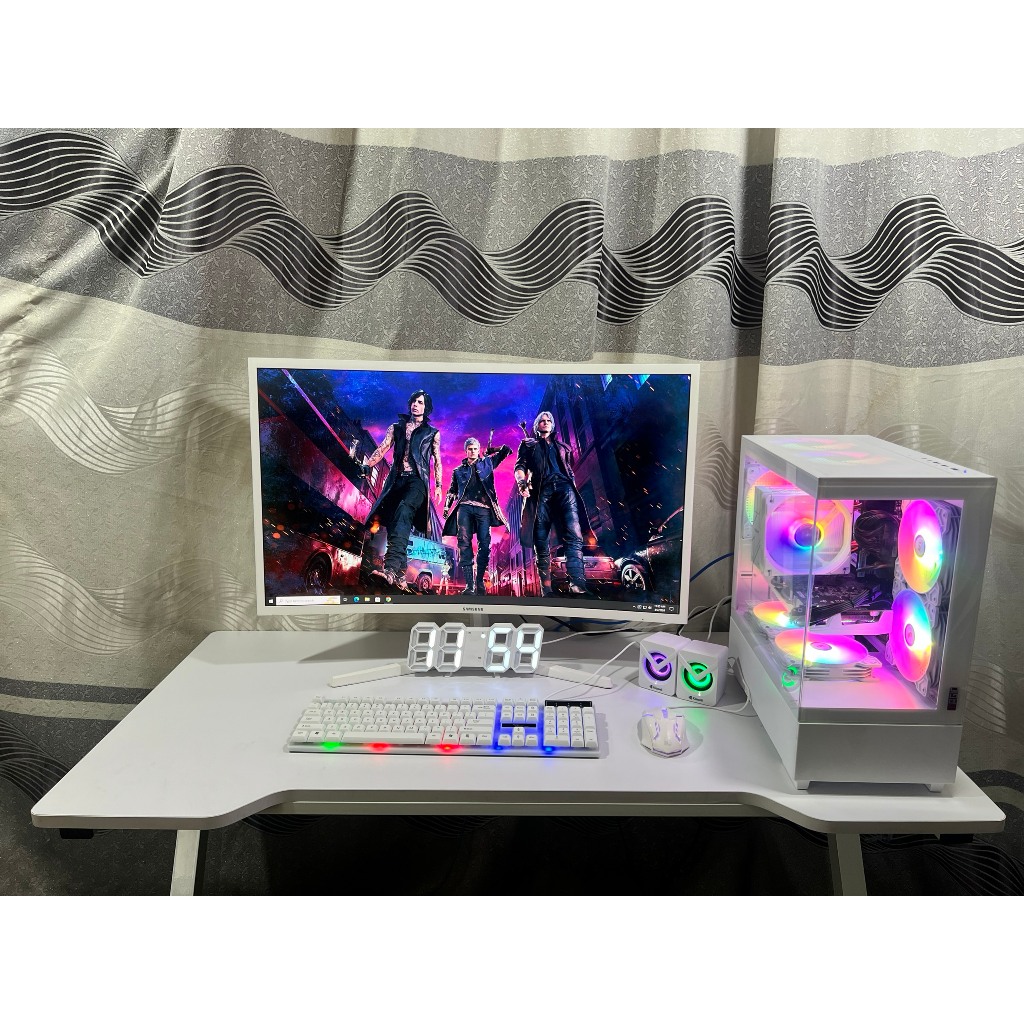 PC Gaming + Đồ Hoạ  Core i5 9400F RAM 8GB SSD 256GB VGA RX 550 4GB