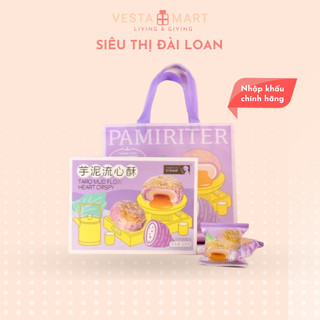 Bánh khoai môn trứng chảy Pamiriter Taro Mud Flow Crispy Đài Loan - Vesta Mart