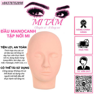Đầu canh tập nối mi _ Dụng cụ nối mi _ Phụ liệu nối mi Mi Tâm
