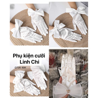 Găng tay, bao tay cô dâu