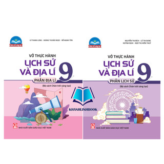Sách - Combo Vở thực hành lịch sử và địa lí 9 - phần địa lí + lịch sử