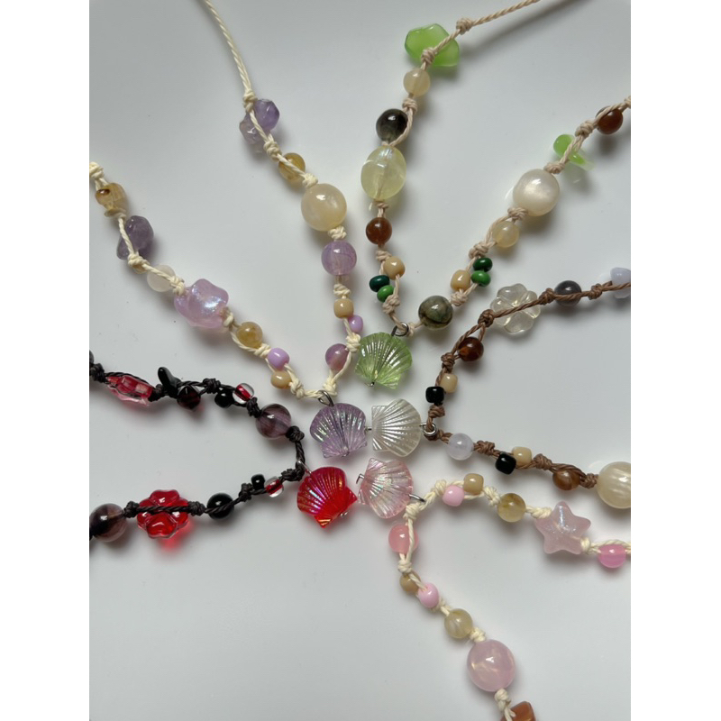 Dây chuyền “𝓣𝓱𝓮 𝓬𝓵𝓪𝓶𝓼” - Dây chuyền Handmade - HYGGE ♡.•*