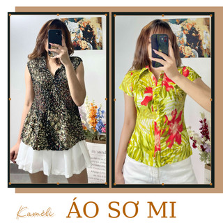 [NHIỀU MẪU] Áo sơ mi nữ, áo sơ mi công sở, thời trang nữ đồ secondhand đẹp đa dạng mẫu đồ si - SM1