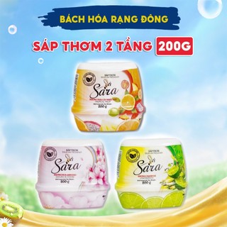 Sáp thơm Sara 200g tỏa hương nhanh đánh bay mùi hôi hiệu quả