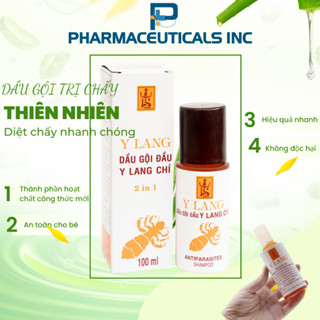 Dầu Gội Chí  Chấy  Y Lang 100ml  Không lược  