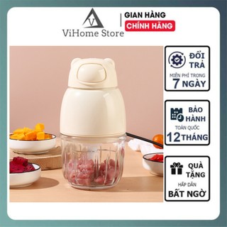 Máy Xay Ăn Dặm Đa Năng Grind Xay Nghiền Thực Phẩm Thịt Rau Củ Quả Xay Sinh Tố Đồ Ăn Dặm Cho Bé