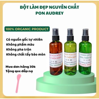 Toner hoa hồng, hoa cúc, diếp cá dưỡng da, cấp ẩm làm dịu và phục hồi