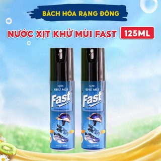 Chai Xịt Khử Mùi Đa Năng Fast 125ml Giúp Khử Mùi Mọi Bề Mặt
