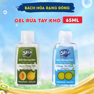  Gel Rửa Tay Khô Mini Diệt Khuẩn SPCa 65ml Làm Sạch Vượt Trội Dưỡng Ẩm Bảo Vệ Da Tay 