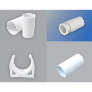 [ GIÁ RẺ ]  Nối ống điện - Kẹp đỡ ống – Nối răng- Co,Tê ống điện PVC 16, 20, 25, 32 Tiến Phát