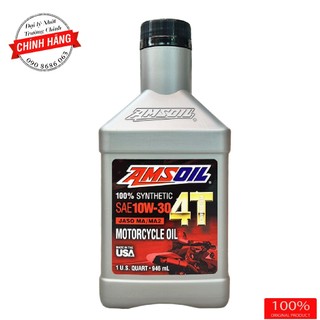 Nhớt Amsoil 10W30 4T PERFORMANCE  dành hco xe số, tay côn