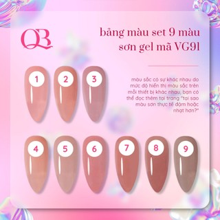 Sơn gel thạch hồng lẻ 1 chai Very Good Nail 15ml