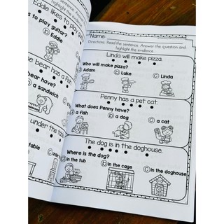 Reading comprehension for early reader kèm file mp3