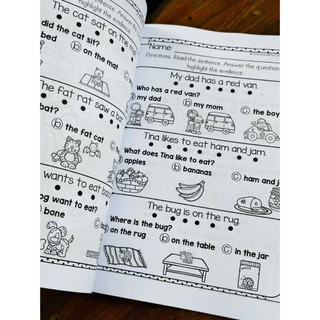 Reading comprehension for early reader kèm file mp3