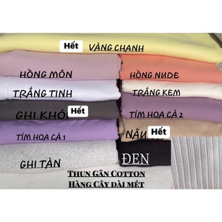 vải Thun gân cotton, gân nhũ , gân hàn kiểu ( hàng cây xuất dư chuyên may áo ôm, đầm body, sét bộ…)