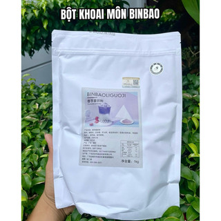  Bột Vị Khoai Môn Binbao  1kg  Thơm Màu Đẹp Pha trà sữa Siêu Ngon 