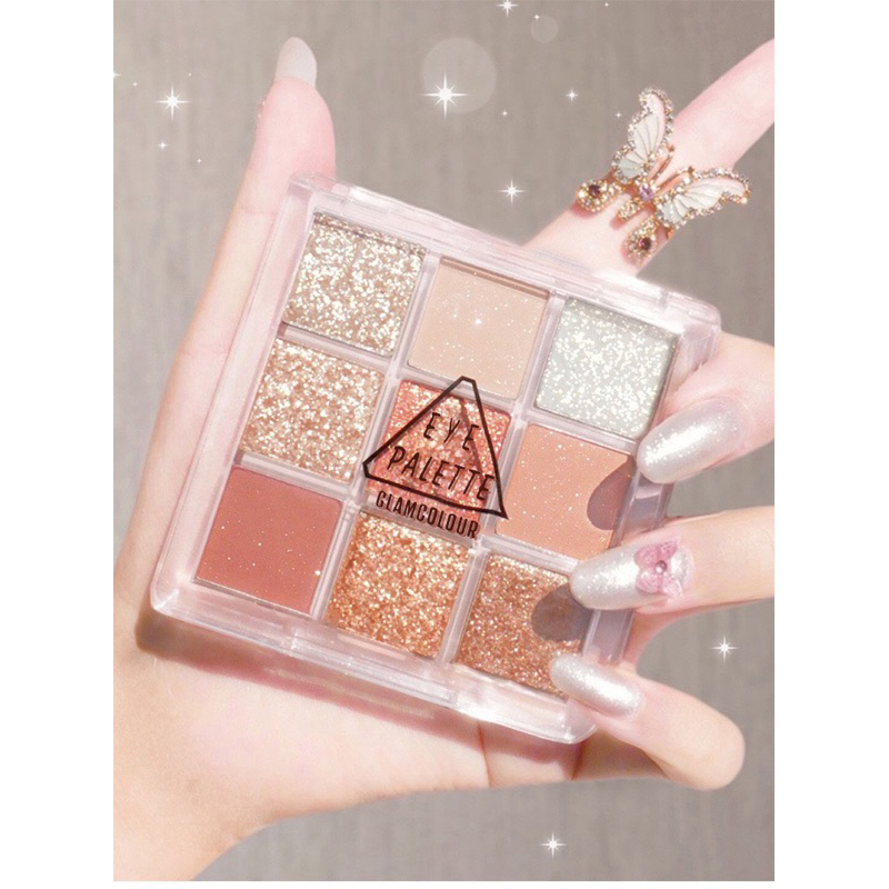 Bảng Phấn Mắt Nhũ Jaded Eye Palette 9ô
