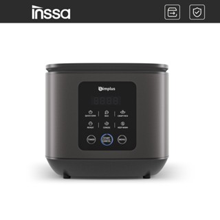 INSSA Nồi cơm điện cảm ứng 4L Hẹn giờ 24 giờ  6 chế độ nấu sẵn Không chứa PFOA và PFOS Lòng nồi chống dính DFBA008