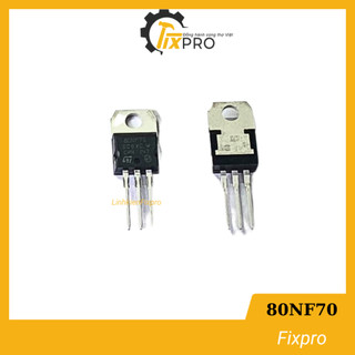 80nf70 stp80nf70 n-mosfet 80a 70v to-220 tháo máy mới chính hãng chất lượng tốt -fixpro